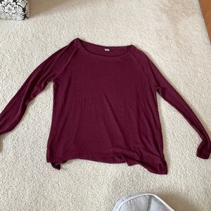 soft maroon shirt!